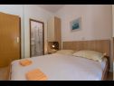 Apartamenty Ruze - 200 m from sea : A1(6+1), A2(8+1) Brela - Riwiera Makarska  - Apartament - A2(8+1): sypialnia