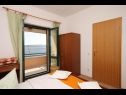Apartamenty Up - amazing sea view: A1(2) Brela - Riwiera Makarska  - Apartament - A1(2): sypialnia