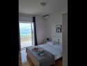 Apartamenty Ante - amazing sea view: A1(4) Brela - Riwiera Makarska  - Apartament - A1(4): sypialnia