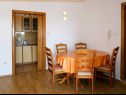 Apartamenty Biljana - 150m from beach: A1(2+1), A2(2+2), A3(5), A4(2+2) Gradac - Riwiera Makarska  - Apartament - A4(2+2): jadalnia