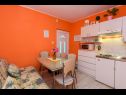Apartamenty Goge - 90 m from the beach: A1(4), SA2(2) Gradac - Riwiera Makarska  - Apartament - A1(4): kuchnia z jadalnią