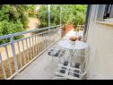Apartamenty Goge - 90 m from the beach: A1(4), SA2(2) Gradac - Riwiera Makarska  - Studio apartament - SA2(2): balkon