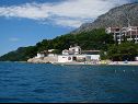 Apartamenty Bianca - very nice sea view: A1 Blanka(2+2) Igrane - Riwiera Makarska  - plaża