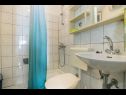 Apartamenty Mira - economy: A1(2+2), SA2(2), SA3(2) Igrane - Riwiera Makarska  - Studio apartament - SA3(2): łazienka z WC