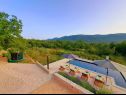 Dom wakacyjny Villa Marta - with pool: H(6+2) Kozica - Riwiera Makarska  - Chorwacja  - basen