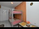 Apartamenty Vlatko - affordable & cosy: SA1(4), SA2(2+2), SA3(2+2) Krvavica - Riwiera Makarska  - Studio apartament - SA1(4): sypialnia