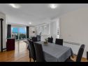 Apartamenty Josip - panoramic sea view & parking: A1(4+2) Makarska - Riwiera Makarska  - Apartament - A1(4+2): jadalnia