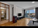 Apartamenty Josip - panoramic sea view & parking: A1(4+2) Makarska - Riwiera Makarska  - Apartament - A1(4+2): pokój dzienny