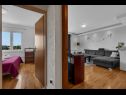 Apartamenty Josip - panoramic sea view & parking: A1(4+2) Makarska - Riwiera Makarska  - Apartament - A1(4+2): sypialnia
