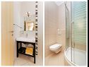 Apartamenty Gianni - modern & great location: SA1(2), A2(2+2), A3(2+2) Makarska - Riwiera Makarska  - Apartament - A2(2+2): łazienka z WC