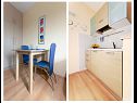 Apartamenty Gianni - modern & great location: SA1(2), A2(2+2), A3(2+2) Makarska - Riwiera Makarska  - Apartament - A2(2+2): kuchnia z jadalnią
