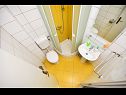 Apartamenty Zrine - comfortable with a balcony: A1(2+2) Makarska - Riwiera Makarska  - Apartament - A1(2+2): łazienka z WC