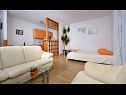 Apartamenty Zrine - comfortable with a balcony: A1(2+2) Makarska - Riwiera Makarska  - Apartament - A1(2+2): pokój dzienny