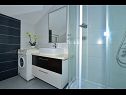 Apartamenty Marijo - 300 m from beach: A1(4+1) Makarska - Riwiera Makarska  - Apartament - A1(4+1): łazienka z WC