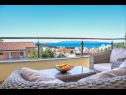 Apartamenty Ivan - sea view : A1(4+1), A2(4+1), A3(4+1) Makarska - Riwiera Makarska  - Apartament - A3(4+1): tarasa