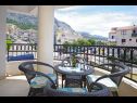 Apartamenty Rose - comfy deluxe : A1(4) Makarska - Riwiera Makarska  - widok