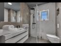 Apartamenty Ivana - luxurious: A1(2+2) Makarska - Riwiera Makarska  - Apartament - A1(2+2): łazienka z WC