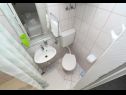 Apartamenty Angel - nice garden: A1(4), SA(2) Makarska - Riwiera Makarska  - Studio apartament - SA(2): łazienka z WC