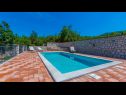 Dom wakacyjny Rusti - with pool: H(6) Vrgorac - Riwiera Makarska  - Chorwacja  - basen