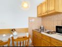 Apartamenty Mira - 10 m from beach: SA3(2), SA4(2), A5(2+2) Zaostrog - Riwiera Makarska  - Studio apartament - SA3(2): kuchnia z jadalnią