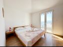 Apartamenty Mira - 10 m from beach: SA3(2), SA4(2), A5(2+2) Zaostrog - Riwiera Makarska  - Apartament - A5(2+2): sypialnia