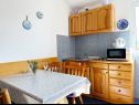 Apartamenty Mira - 10 m from beach: SA3(2), SA4(2), A5(2+2) Zaostrog - Riwiera Makarska  - Apartament - A5(2+2): kuchnia z jadalnią