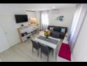 Apartamenty Beti comfort - 300m from beach A1(3+1) Betina - Wyspa Murter  - Apartament - A1(3+1): kuchnia z jadalnią