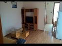 Apartamenty Drago - 50 m from sea: A2(2+2) Betina - Wyspa Murter  - Apartament - A2(2+2): pokój dzienny