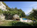 Dom wakacyjny Mario - with pool: H(6+2) Gata - Riwiera Omis  - Chorwacja  - basen (dom i otoczenie)