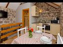 Dom wakacyjny Gor - free WiFi H(2+1) Gata - Riwiera Omis  - Chorwacja  - H(2+1): kuchnia z jadalnią