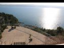 Apartamenty Paradiso with gorgeous sea view: A1 Doris (4+2), SA2 Petra (2+2), SA3 Nina (2) Lokva Rogoznica - Riwiera Omis  - widok