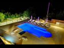 Dom wakacyjny Jurica-with heated pool: H(8) Nova Sela - Riwiera Omis  - Chorwacja  - basen (dom i otoczenie)