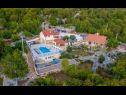 Dom wakacyjny Jurica-with heated pool: H(8) Nova Sela - Riwiera Omis  - Chorwacja  - basen (dom i otoczenie)