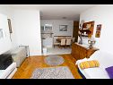 Apartamenty Jerko - 200 m from beach: A1(3+2) Omis - Riwiera Omis  - Apartament - A1(3+2): pokój dzienny