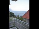 Apartamenty Šera - 50 m from beach: A1(4), A2(4), A3(2+2) Pisak - Riwiera Omis  - Apartament - A2(4): widok
