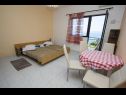 Apartamenty Stipica - 100 m from beach: A1(3+2), A3(2+2), SA4(2), A5(2+2) Ruskamen - Riwiera Omis  - Apartament - A1(3+2): pokój dzienny