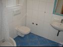 Apartamenty VP SA2(2), A3(3), A4(2+3), A5(3), A6(2+2) Stanici - Riwiera Omis  - Apartament - A4(2+3): łazienka z WC
