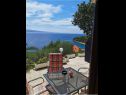 Apartamenty Đuro - panoramic sea view: A3(3+1), A5(5) Stanici - Riwiera Omis  - widok