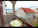 Apartamenty Neva - 50m from the sea A1(2+1), A2(2+1), SA3(3) Sumpetar - Riwiera Omis  - Studio apartament - SA3(3): balkon
