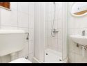 Apartamenty Neva - 50m from the sea A1(2+1), A2(2+1), SA3(3) Sumpetar - Riwiera Omis  - Studio apartament - SA3(3): łazienka z WC