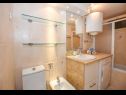 Dom wakacyjny Per H(10) Mandre - Wyspa Pag  - Chorwacja  - H(10): łazienka z WC