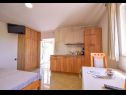 Apartamenty Lidija - family friendly & close to the sea: A1(4), B2(2+2), C3(2) Banjol - Wyspa Rab  - Studio apartament - C3(2): kuchnia z jadalnią