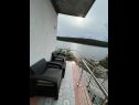 Apartamenty Ivi - 50 m from sea: A1(4), A2(2+1) Kampor - Wyspa Rab  - Apartament - A2(2+1): balkon