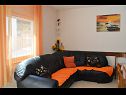 Apartamenty Ruža - peaceful area & parking: A1(6), SA2(2), SA3(2) Supetarska Draga - Wyspa Rab  - Apartament - A1(6): pokój dzienny