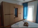 Apartamenty Josi - parking and barbecue: A1(2+2), A2(4+1) Grebastica - Riwiera Sibenik  - Apartament - A2(4+1): sypialnia