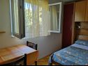 Apartamenty Dragi - at the beach & parking: A1(2+2), A2(2+1) Zatoka Kanica (Rogoznica) - Riwiera Sibenik  - Chorwacja  - Apartament - A2(2+1): sypialnia