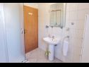 Apartamenty Vinx - grill and terrace A1(2+2), A2(2+2) Zatoka Kanica (Rogoznica) - Riwiera Sibenik  - Chorwacja  - Apartament - A1(2+2): łazienka z WC