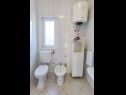 Apartamenty Vinx - grill and terrace A1(2+2), A2(2+2) Zatoka Kanica (Rogoznica) - Riwiera Sibenik  - Chorwacja  - Apartament - A2(2+2): łazienka z WC
