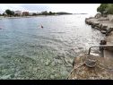 Apartamenty Ziva - by the beach; A1(6), A2(4), A3 (2+1) Zatoka Lozica (Rogoznica) - Riwiera Sibenik  - Chorwacja  - plaża
