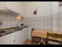 Apartamenty Neda - 150 M from pebble beach : A1(6), A2(4), SA3(2) Primosten - Riwiera Sibenik  - Studio apartament - SA3(2): kuchnia z jadalnią